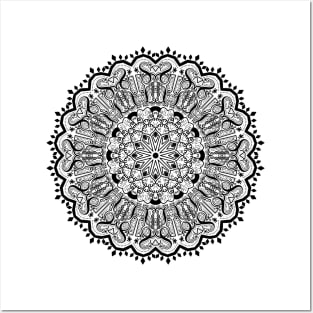 Mandala Design Posters and Art